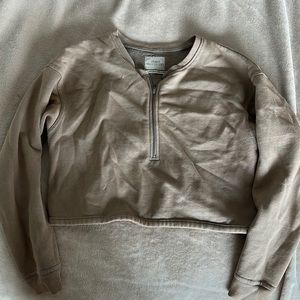 Urban Outfitters zip up crewneck